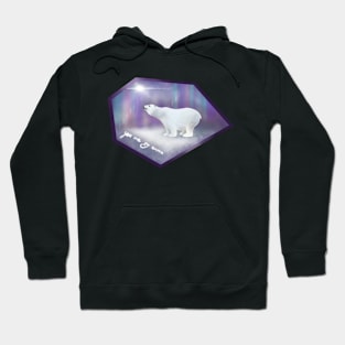 White bear Hoodie